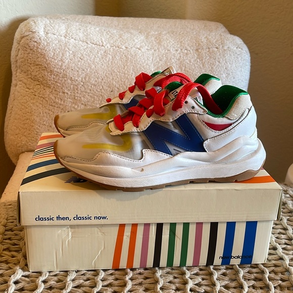 NB x STAUD 57/40 UNISEX SNEAKER WHITE - Picture 2 of 7